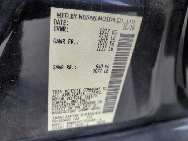 Photo 10 from auction – 2017 NISSAN ALTIMA 2.5 with VIN 1N4AL3AP7HC146646