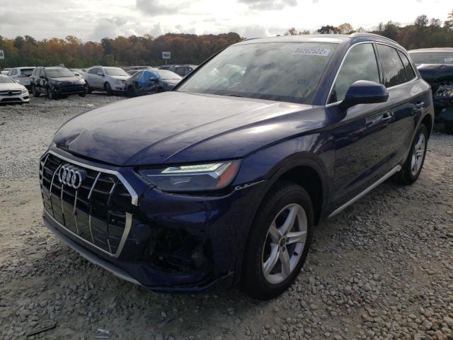 Photo 2 from auction – 2021 AUDI Q5 PREMIUM with VIN WA1AAAFY7M2044649