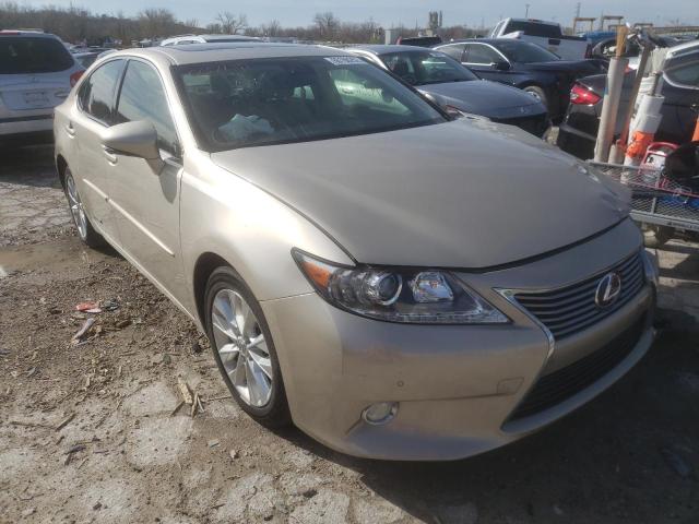 LEXUS ES 300H 2013 with VIN JTHBW1GG4D2037139 - Photo from auction