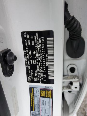 Photo 10 from auction – 2013 KIA OPTIMA EX with VIN 5XXGN4A77DG130302