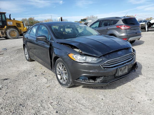 FORD FUSION SE 2017 with VIN 3FA6P0H79HR206829 - Photo from auction