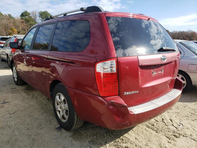 Photo 3 from auction – 2007 KIA SEDONA EX with VIN KNDMB233676105226