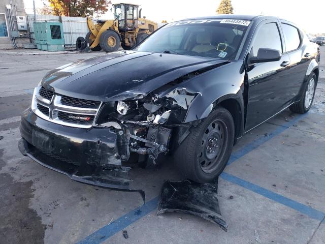 Foto 2 de la subasta – 2014 DODGE AVENGER SE con VIN 1C3CDZAB0EN140571