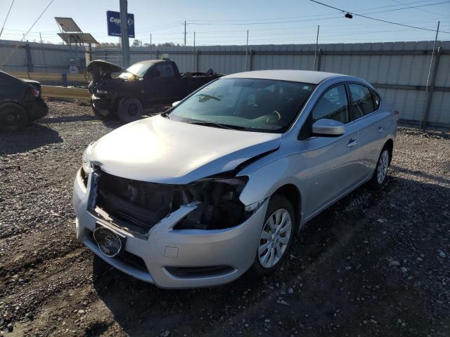 Photo 2 from auction – 2015 NISSAN SENTRA S with VIN 3N1AB7AP9FL684015