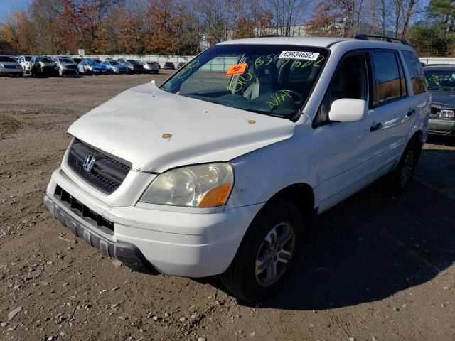 Photo 2 from auction – 2003 HONDA PILOT EXL with VIN 2HKYF18573H593127