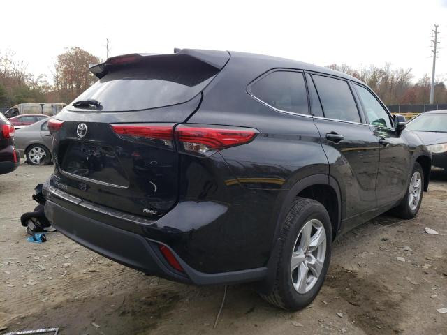 Photo 4 from auction – 2020 TOYOTA HIGHLANDER with VIN 5TDCZRBH1LS513866