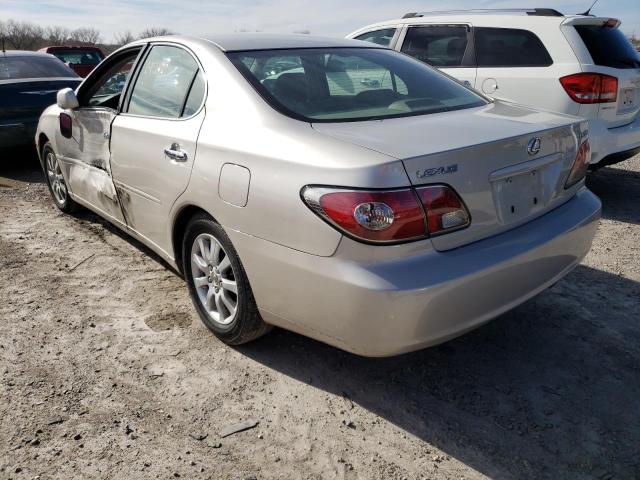 Photo 3 from auction – 2004 LEXUS ES 330 with VIN JTHBA30G145013982