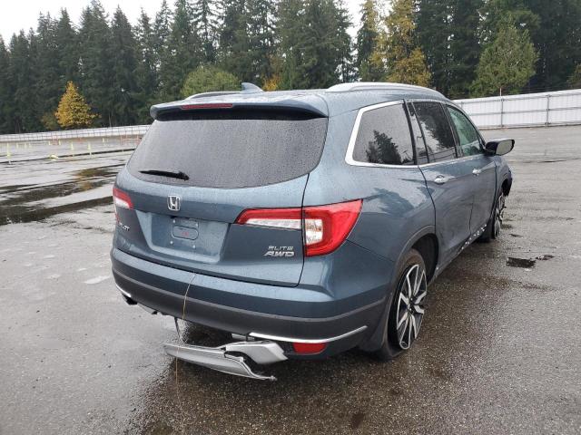 Photo 4 from auction – 2022 HONDA PILOT ELIT with VIN 5FNYF6H06NB008802
