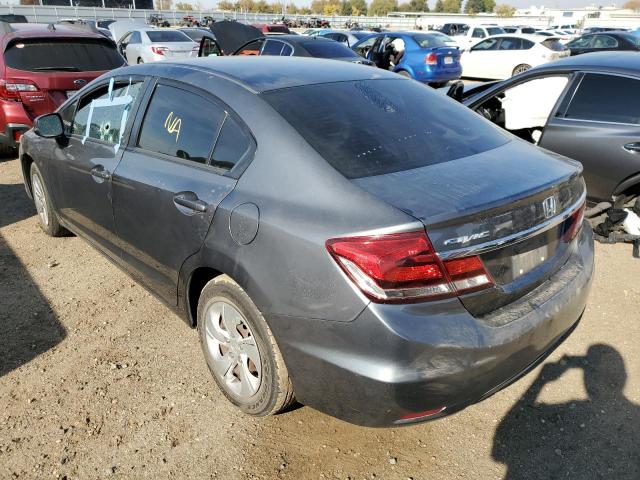 Photo 3 from auction – 2013 HONDA CIVIC LX with VIN 19XFB2F53DE228297