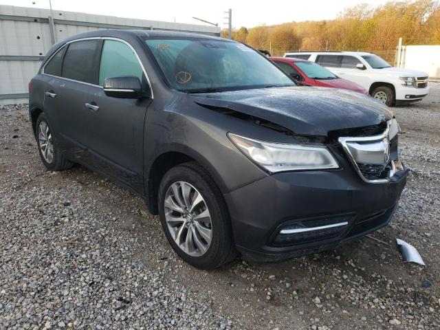 ACURA MDX TECHNO 2014 with VIN 5FRYD4H42EB042697 - Photo from auction