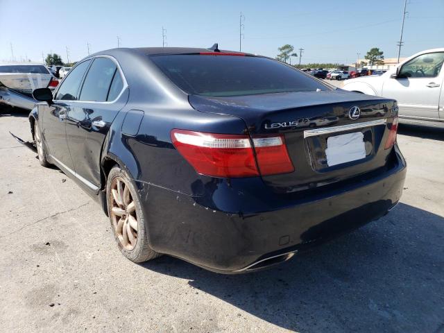 Photo 3 from auction – 2007 LEXUS LS 460 with VIN JTHBL46F275045567