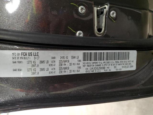 Photo 10 from auction – 2018 JEEP CHEROKEE L with VIN 1C4PJMCX5JD505988