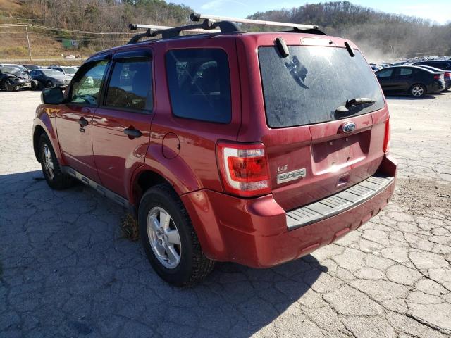 Photo 3 from auction – 2012 FORD ESCAPE XLT with VIN 1FMCU9D7XCKB10975