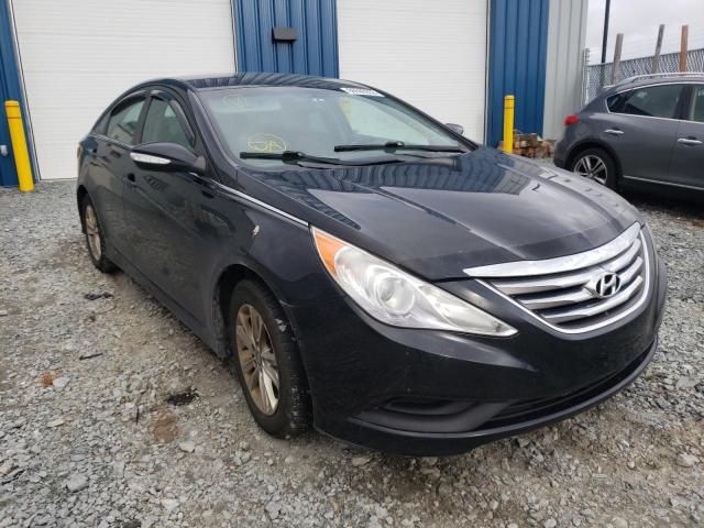 HYUNDAI SONATA GLS 2014 with VIN 5NPEB4AC8EH898664 - Photo from auction