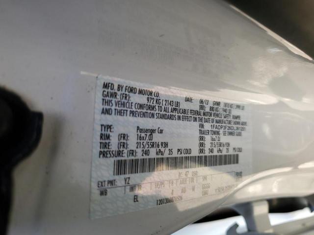 Photo 10 from auction – 2013 FORD FOCUS SE with VIN 1FADP3F26DL361251