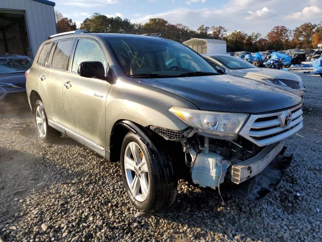 TOYOTA HIGHLANDER 2012 with VIN 5TDDK3EHXCS130283 - Photo from auction