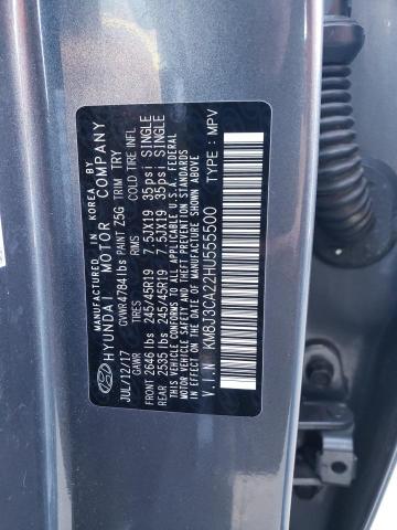 Photo 10 from auction – 2017 HYUNDAI TUCSON LIM with VIN KM8J3CA22HU555500