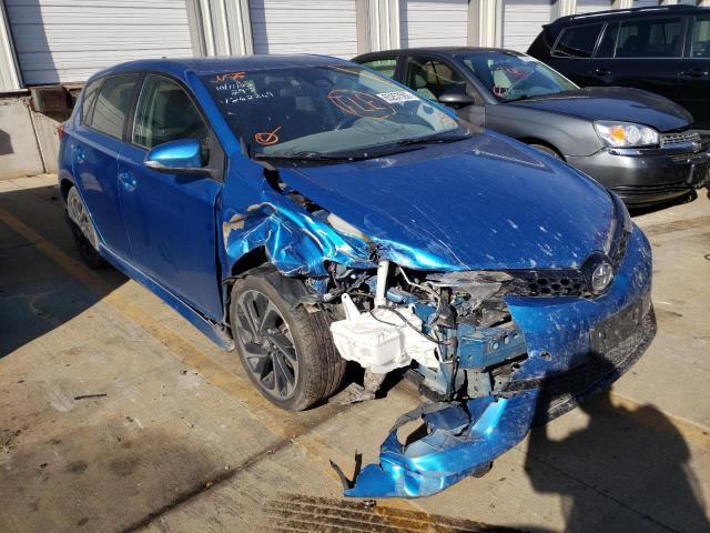 TOYOTA COROLLA IM 2018 with VIN JTNKARJE4JJ571082 - Photo from auction