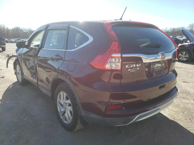 Photo 3 from auction – 2015 HONDA CR-V EX with VIN 2HKRM3H58FH503106