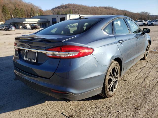 Photo 4 from auction – 2018 FORD FUSION S with VIN 3FA6P0G76JR202020