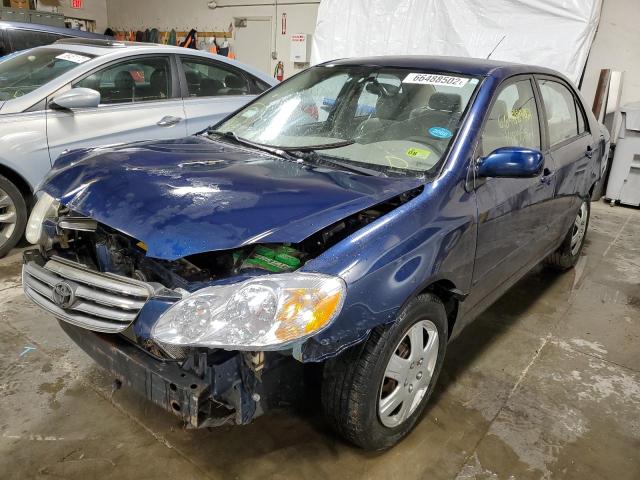 Photo 2 from auction – 2004 TOYOTA COROLLA CE with VIN 1NXBR32E14Z301752
