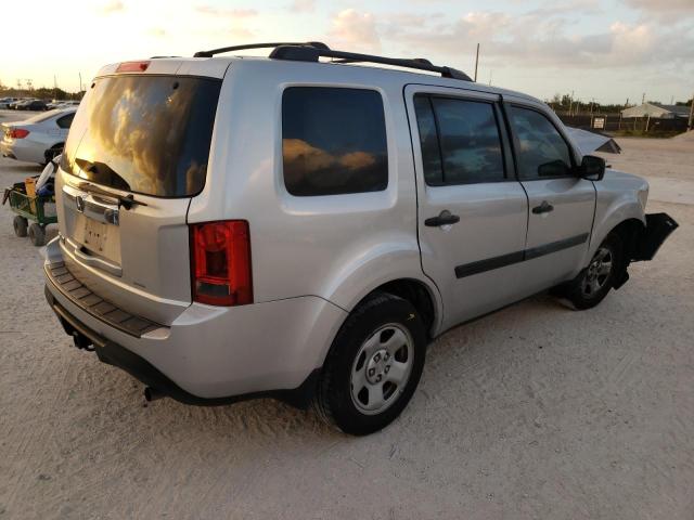 Photo 4 from auction – 2013 HONDA PILOT LX with VIN 5FNYF3H28DB041900