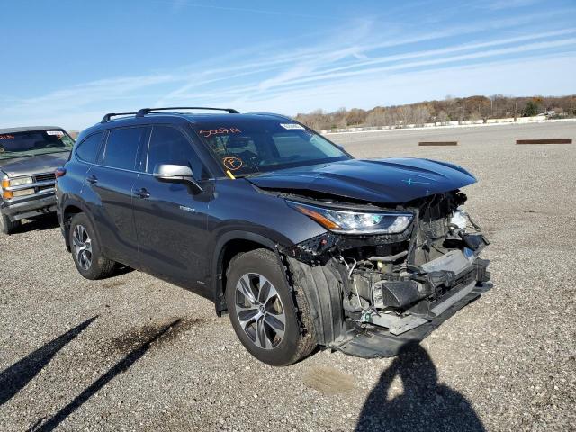 TOYOTA HIGHLANDER 2020 with VIN 5TDGBRCH6LS500714 - Photo from auction