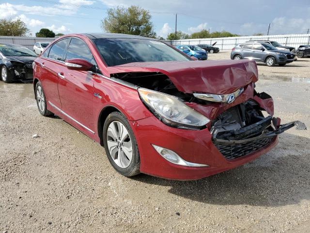 HYUNDAI SONATA HYB 2015 with VIN KMHEC4A49FA120738 - Photo from auction