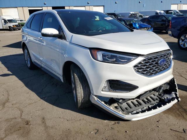 FORD EDGE TITAN 2021 with VIN 2FMPK4K99MBA14863 - Photo from auction