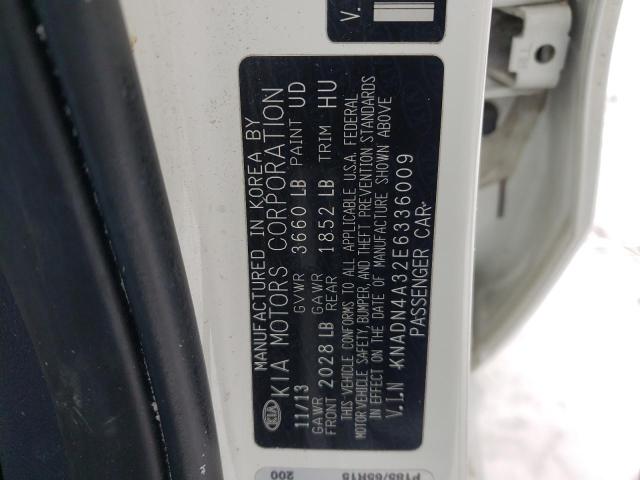 Photo 10 from auction – 2014 KIA RIO EX with VIN KNADN4A32E6336009