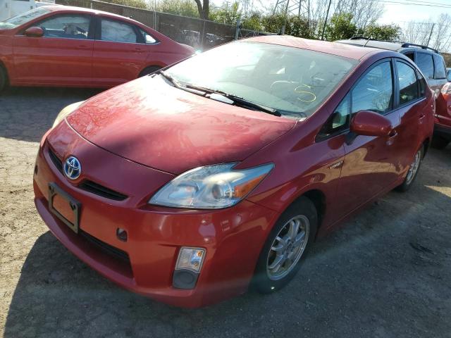 Photo 2 from auction – 2010 TOYOTA PRIUS with VIN JTDKN3DU5A0126252