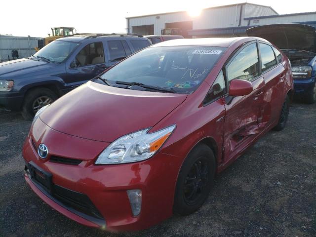 Photo 2 from auction – 2014 TOYOTA PRIUS with VIN JTDKN3DU4E0392321