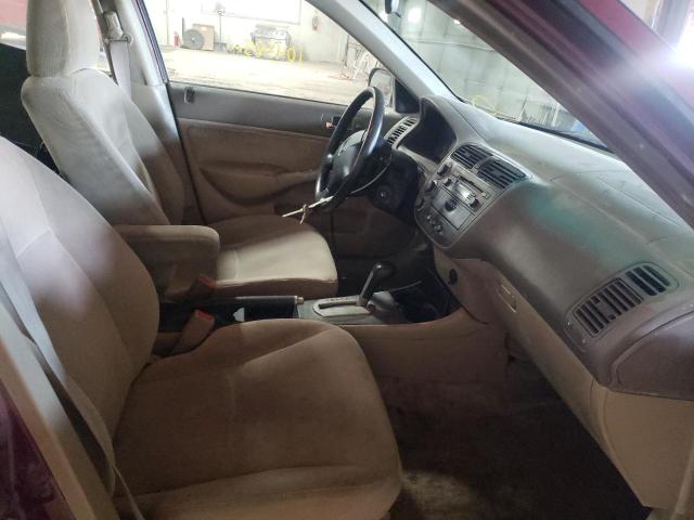 Photo 5 from auction – 2002 HONDA CIVIC EX with VIN 2HGES267X2H573178
