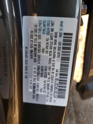 Photo 10 from auction – 2019 MAZDA CX-9 TOURI with VIN JM3TCBCY9K0327198