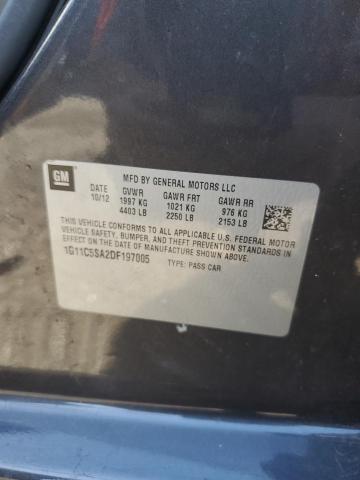 Photo 10 from auction – 2013 CHEVROLET MALIBU 1LT with VIN 1G11C5SA2DF197005