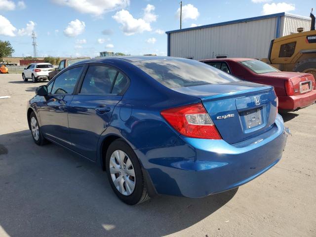 Photo 3 from auction – 2012 HONDA CIVIC LX with VIN 19XFB2F57CE349445