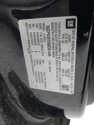 Photo 10 from auction – 2013 CHEVROLET SILVERADO with VIN 3GCPKSE75DG361445