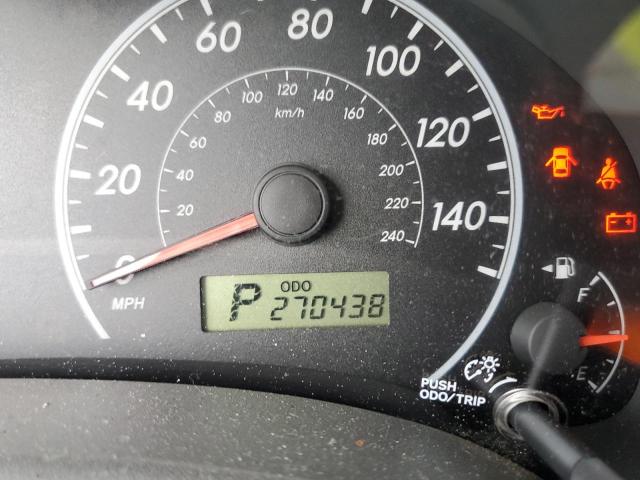 Photo 8 from auction – 2009 TOYOTA COROLLA BA with VIN 2T1BU40E69C125751