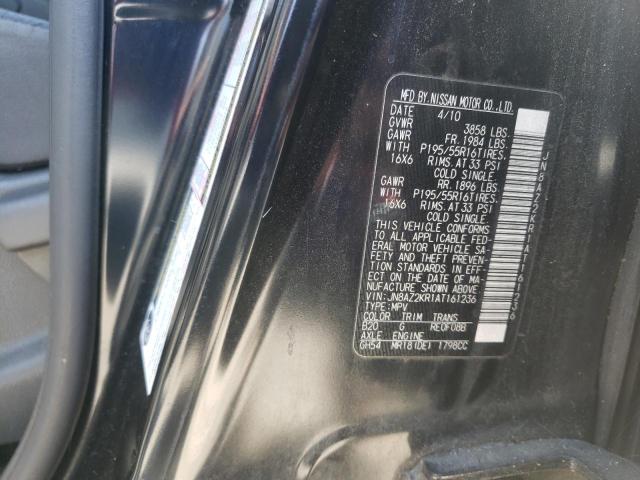 Zdjęcie 10 z aukcji – 2010 NISSAN CUBE BASE z VIN JN8AZ2KR1AT161236