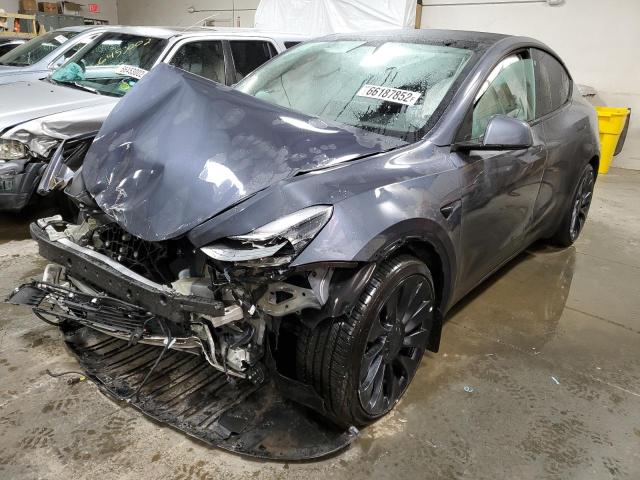 Photo 2 from auction – 2022 TESLA MODEL Y with VIN 7SAYGDEF6NF328831