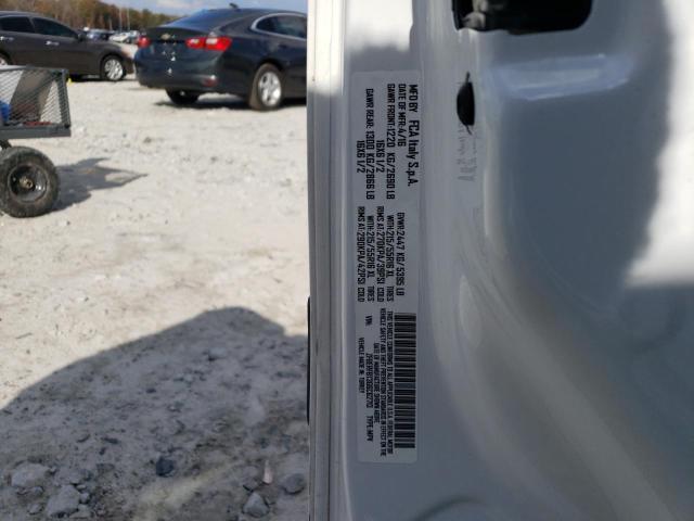 Photo 10 from auction – 2016 RAM PROMASTER with VIN ZFBERFBT3G6C62713