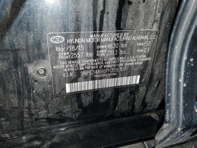 Photo 10 from auction – 2015 HYUNDAI SONATA SPO with VIN 5NPE34AB6FH209307