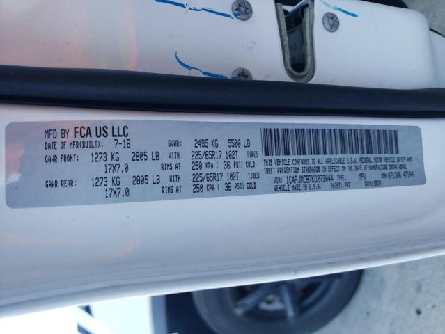 Photo 10 from auction – 2019 JEEP CHEROKEE L with VIN 1C4PJMCB7KD273044