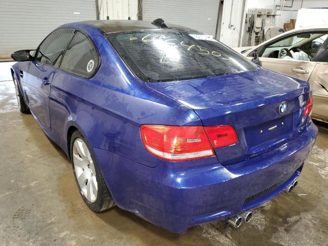 Photo 3 from auction – 2008 BMW M3 with VIN WBSWD93568PY41102