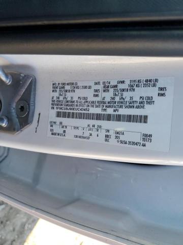 Photo 10 from auction – 2014 FORD ESCAPE TIT with VIN 1FMCU9J90EUC43452