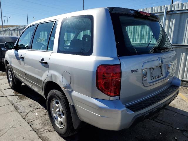 Photo 3 from auction – 2005 HONDA PILOT LX with VIN 2HKYF18195H503993