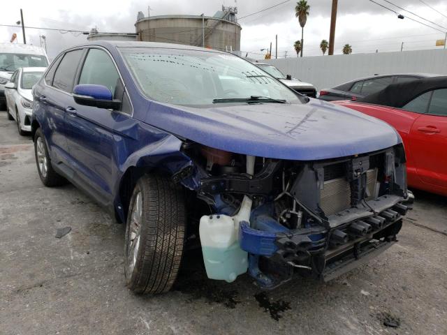 FORD EDGE SEL 2015 with VIN 2FMTK3J87FBC07551 - Photo from auction