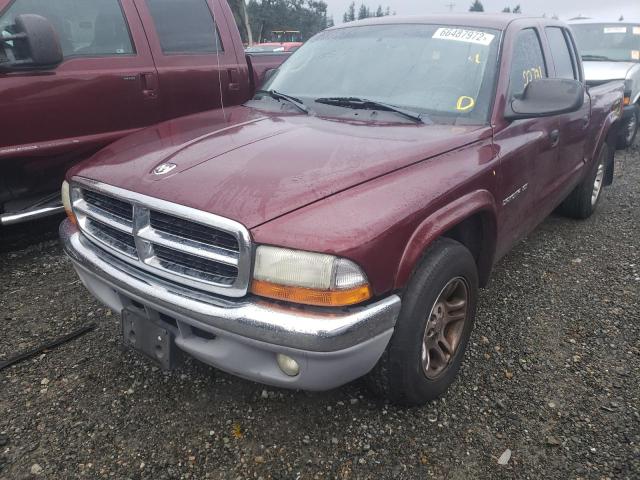 Photo 2 from auction – 2002 DODGE DAKOTA QUA with VIN 1B7HL48X32S716482