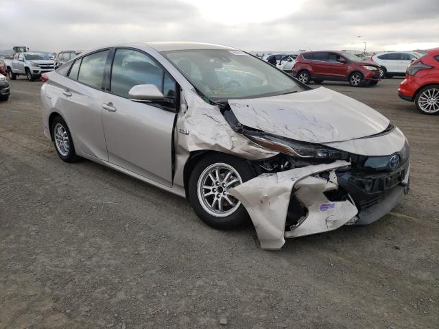 TOYOTA PRIUS PRIM 2018 with VIN JTDKARFP7J3104600 - Photo from auction