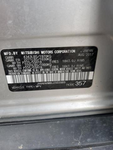 Photo 10 from auction – 2018 MITSUBISHI OUTLANDER with VIN JA4AR4AW9JZ003989